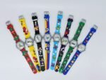 Cartoon Kids Watch Rubber Strap All Color Variants - Image 2