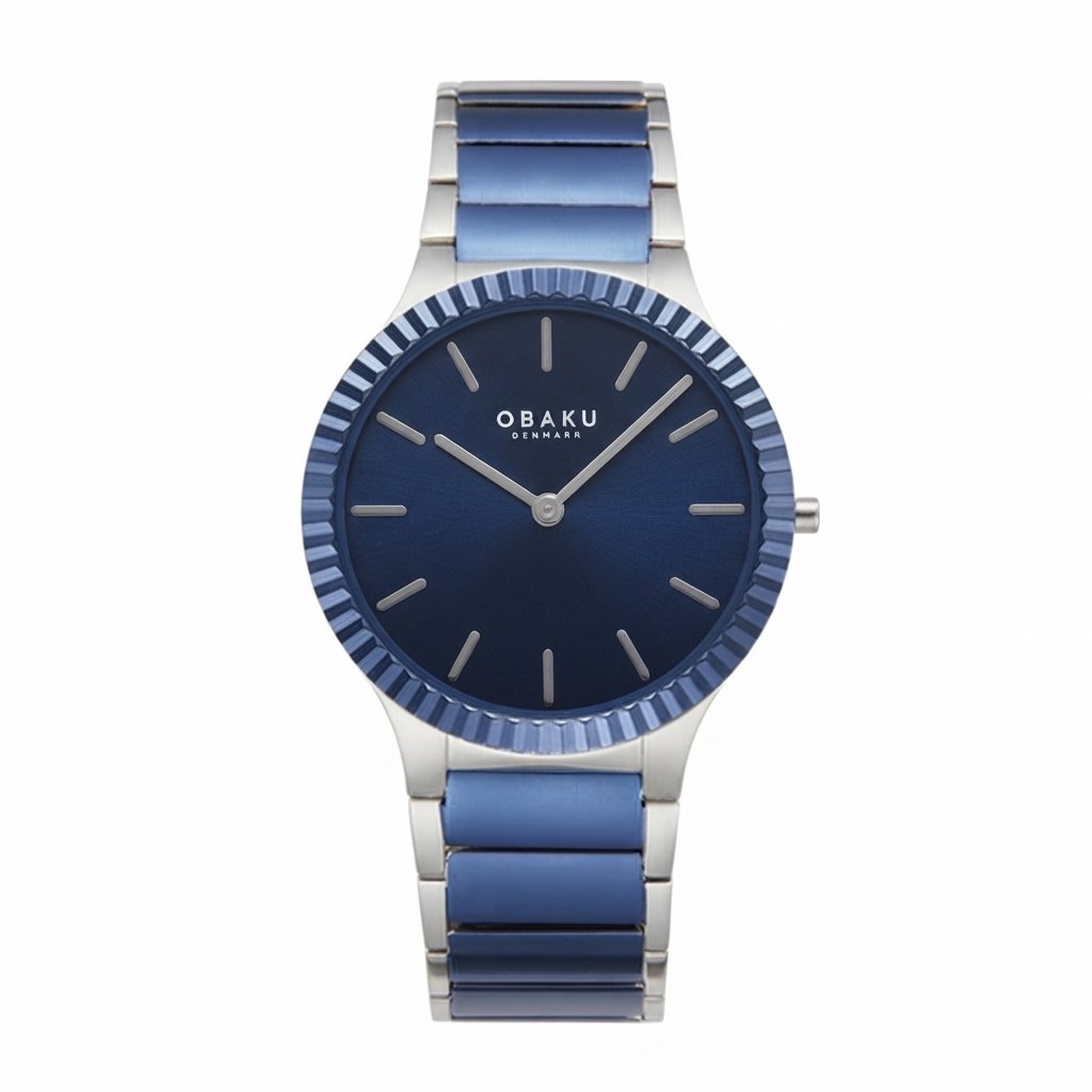 Obaku Linje Powder V292GXHLSK Men’s Watch Obaku Linje Powder V292GXHLSK Men’s Watch - Image 1