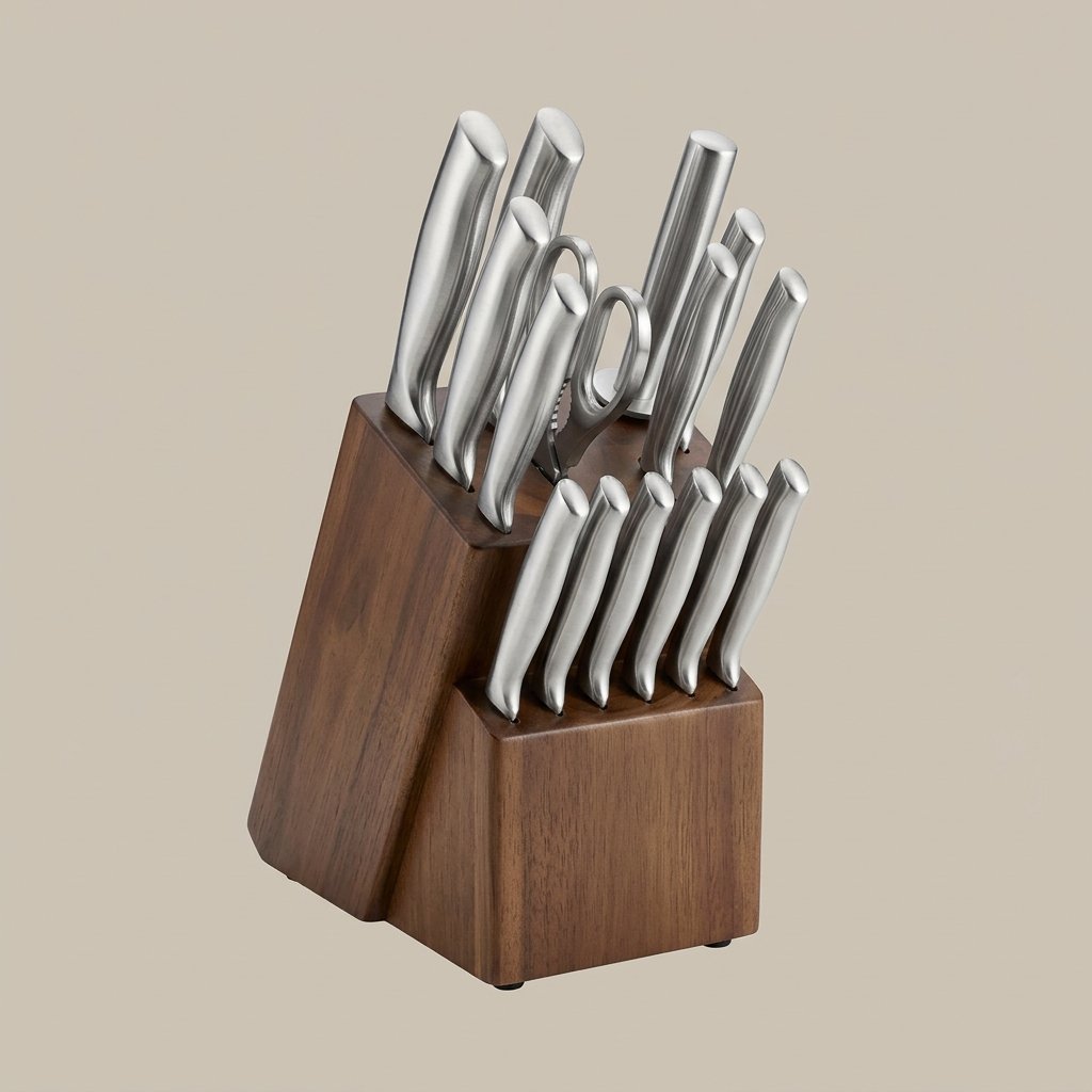 Stainless Steel Kitchen Knife Set Stainless Steel Kitchen Knife Set - Image 1