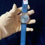 Aurex Classic Leather Strap Watch