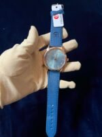 Aurex Classic Leather Strap Watch