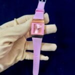 Square Dial Ladies Watch Multi Color Edition