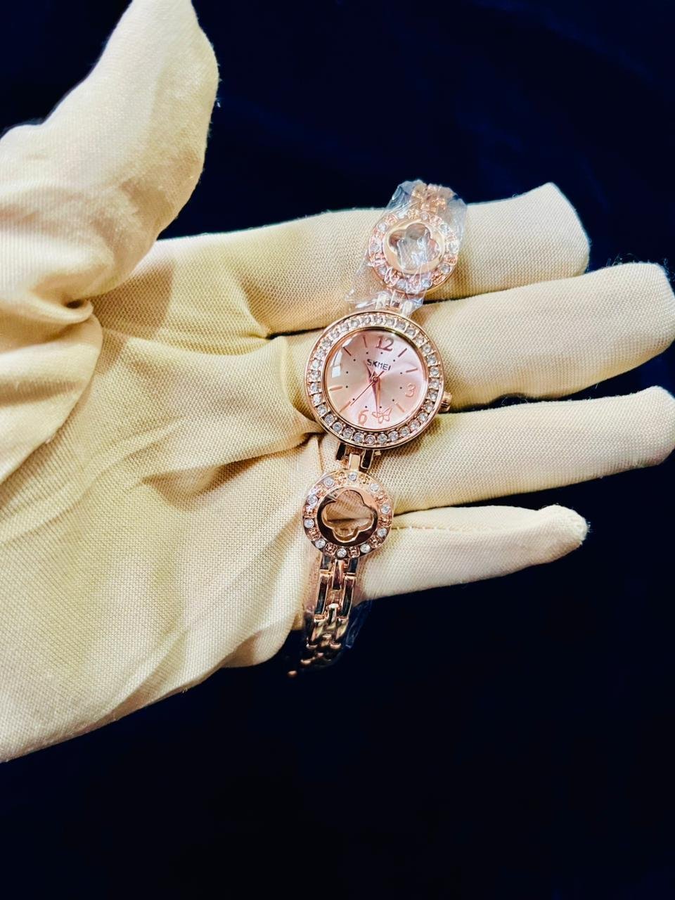 WhatsApp-Image-2025-12-21-at-9.09.20-PM.jpeg Aurex Rose Gold Jewellery Watch - Image 1