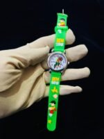 Cartoon Kids Watch Rubber Strap All Color Variants