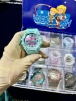Kids LED 7 Light Date Time Watch 12 Color Collection